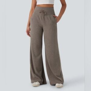 Halara Ribbed High-Waisted Sweatpants Size XS
